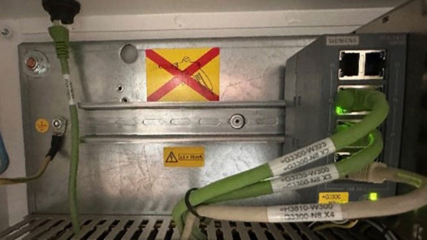 Auch möglich: Installation im Schaltschrank auf einer Hutschiene.