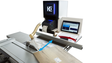 Begrenzung der Streifenbreite in intelliDivide