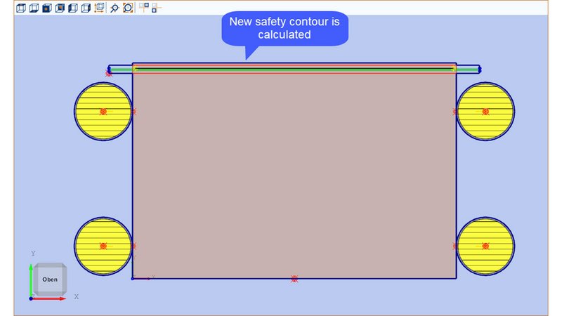 woodWOP 8.1 Nesting safety distance