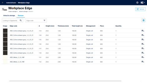 New look of materialAssist 