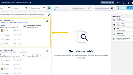 Lot generation - optimized filter logic