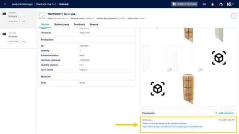 Seamlessly networked: Integrate links into your notes and comments!