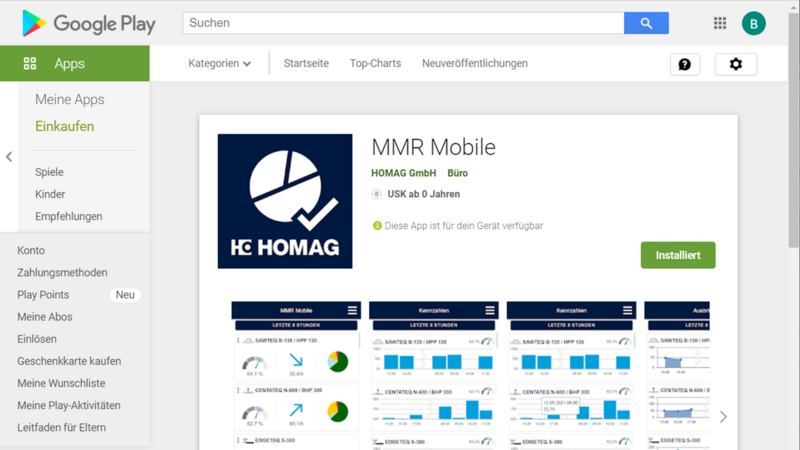 MMR Mobile in Google Play