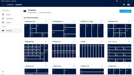 Example of custom templates