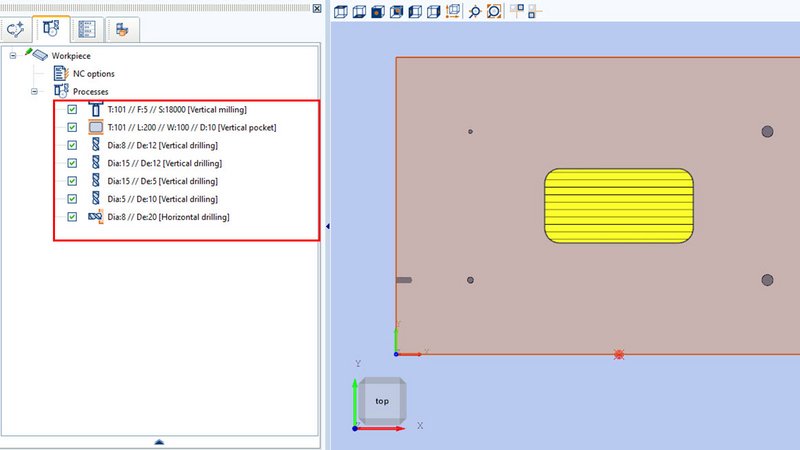 woodWOP 8.1 additional parameters