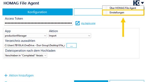Automatische Aktualisierung des HOMAG File Agent wieder möglich! 