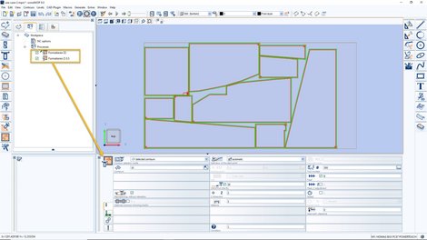 Für die Nutzung dieser neuen Funktion wird woodWOP 8 und das neue woodWOP Nesting-Plugin benötigt. Für die Nutzung dieser neuen Funktion wird woodWOP 8 und das neue woodWOP Nesting-Plugin benötigt.