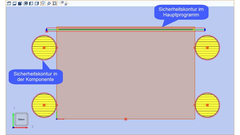 woodWOP 8.1 Nesting Sicherheitsabstand